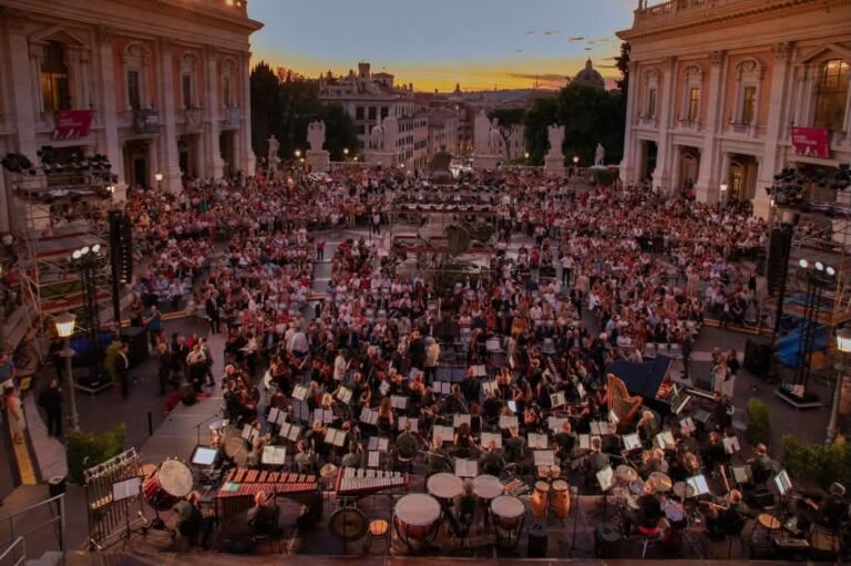 Il Campidogio omaggia Ennio Morricone